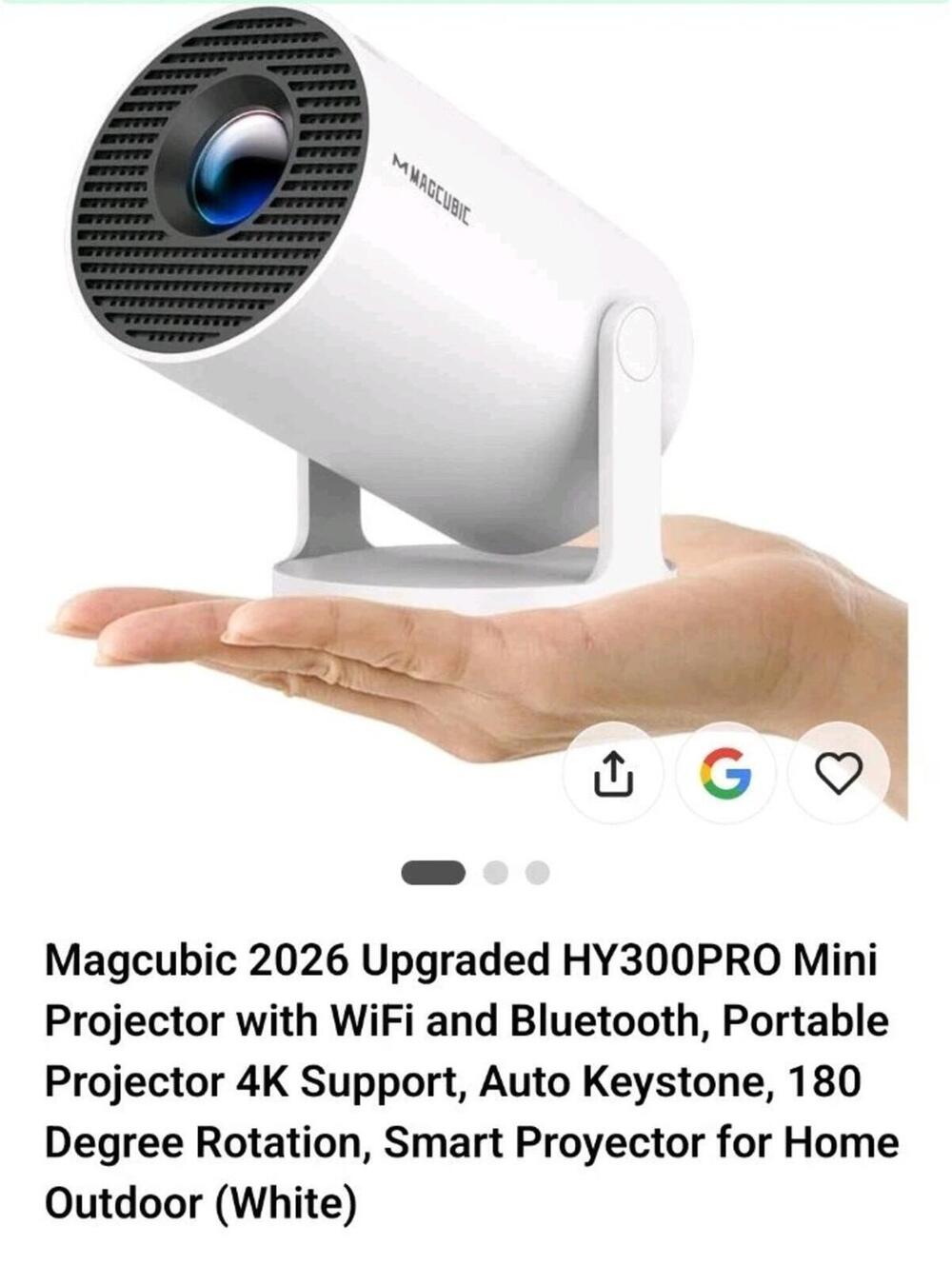 🔥Magcubic HY300PRO Mini Projector with WiFi and Bluetooth🔥